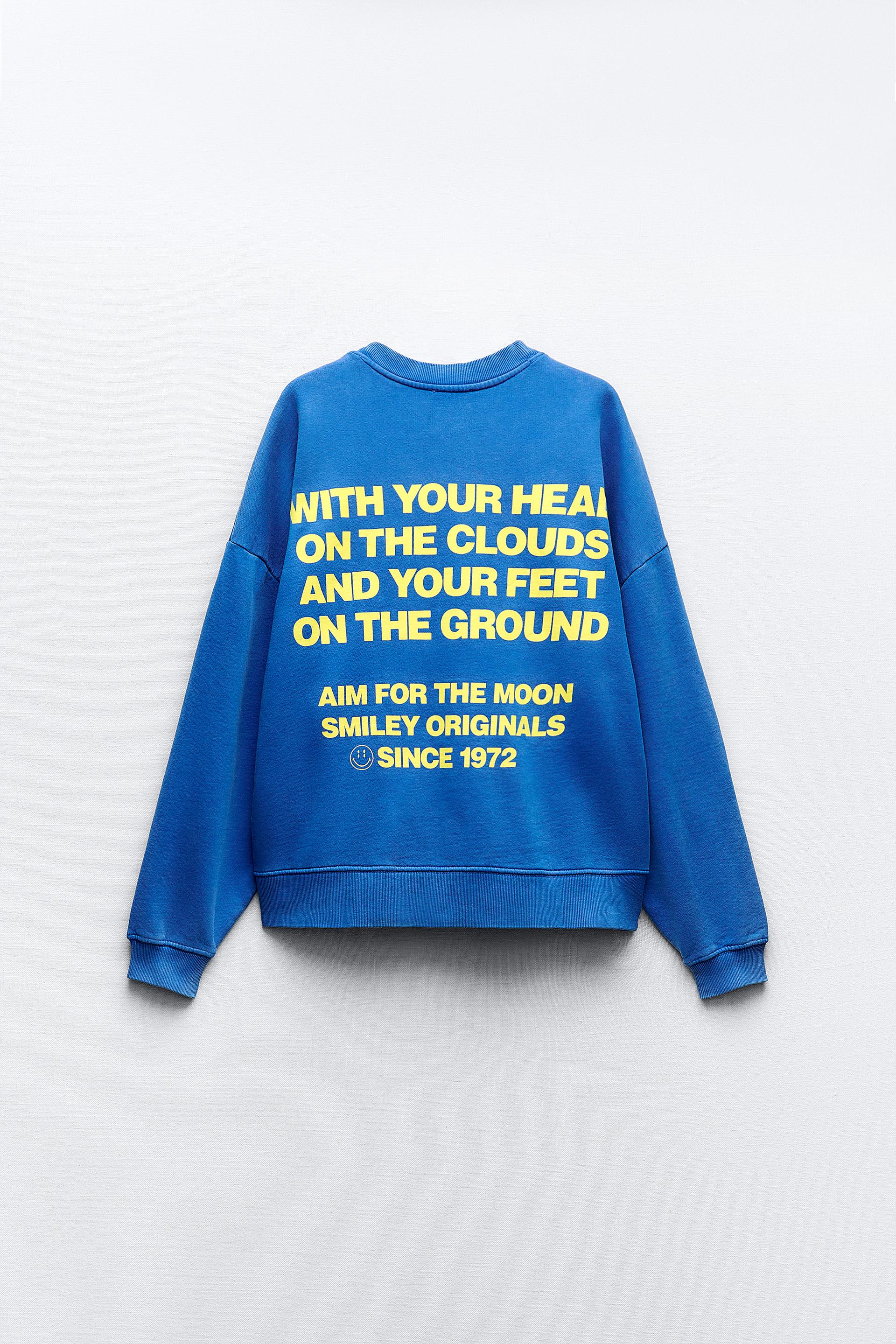 SMILEY ® ORIGINALS SWEATSHIRT - Electric blue