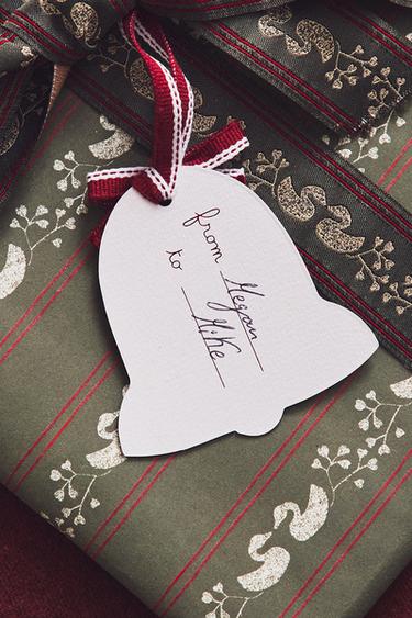 LOT ÉTIQUETTES CADEAUX CLOCHES NOËL (LOT DE 12) - Multicolore de Zara - Image 5