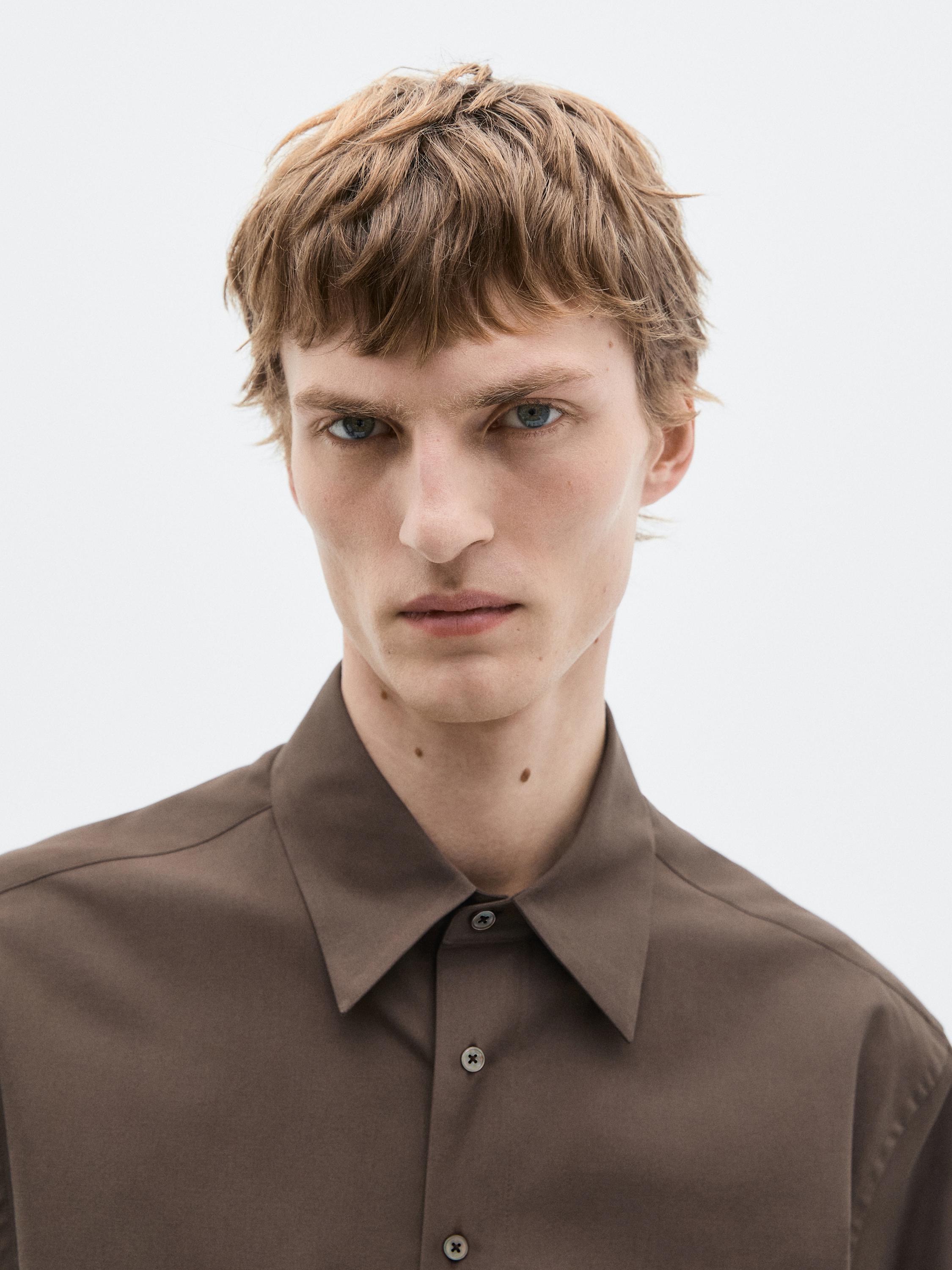 Relaxed fit 100% cotton shirt - LIMITED