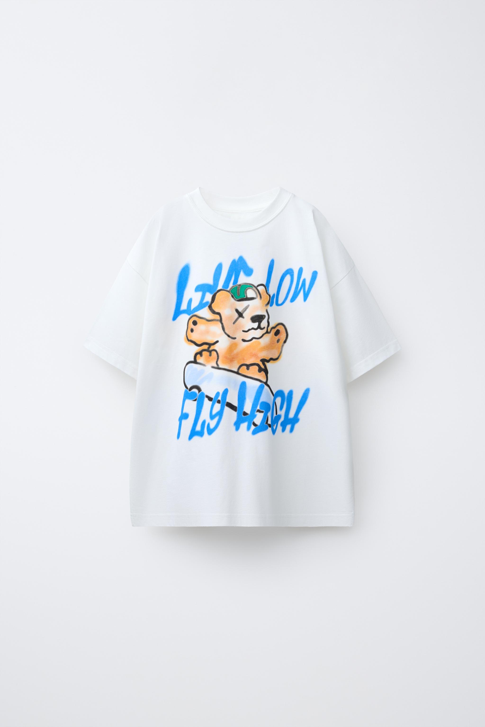 T-SHIRT IMPRIMÉ OURS