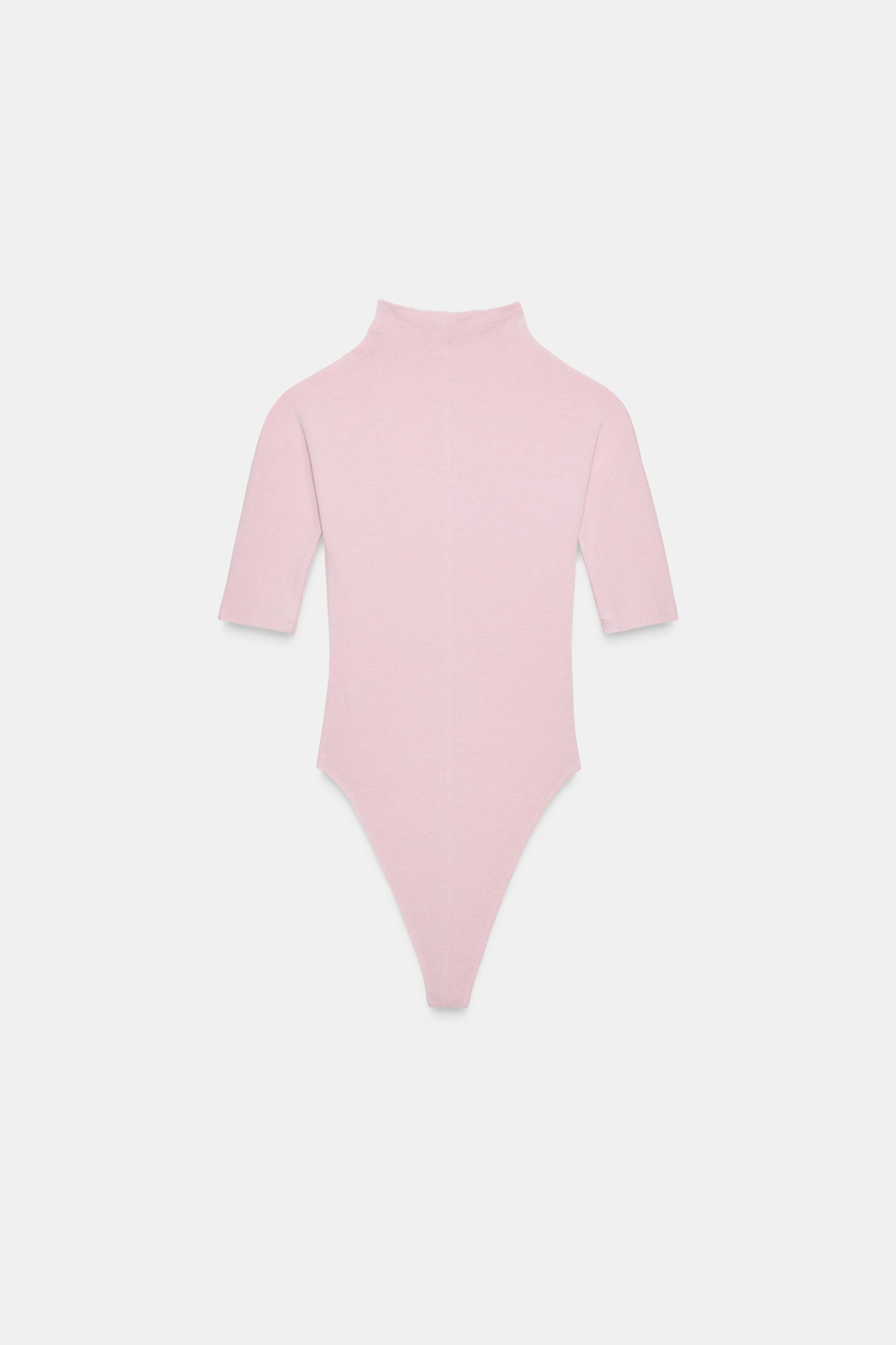 RUSTIC MOCK NECK BODYSUIT