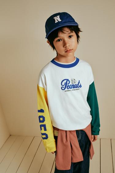 CONTRAST SNOOPY PEANUTS™ T-SHIRT - Multicoloured by Zara