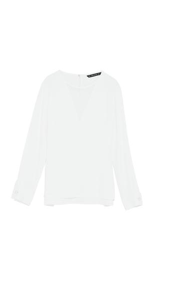 BLUSA COMBINADA PERLA