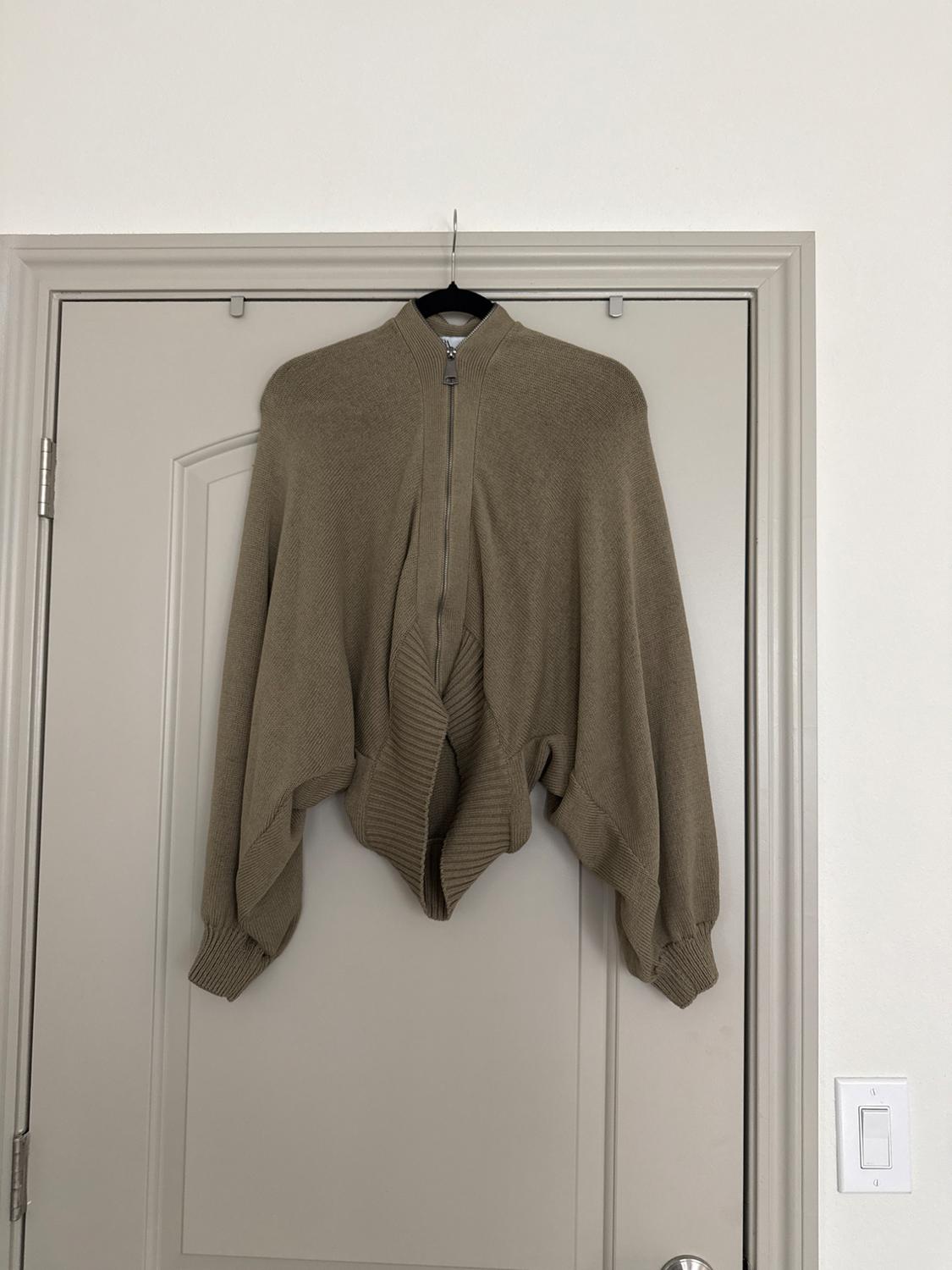 RIB KNIT BOMBER