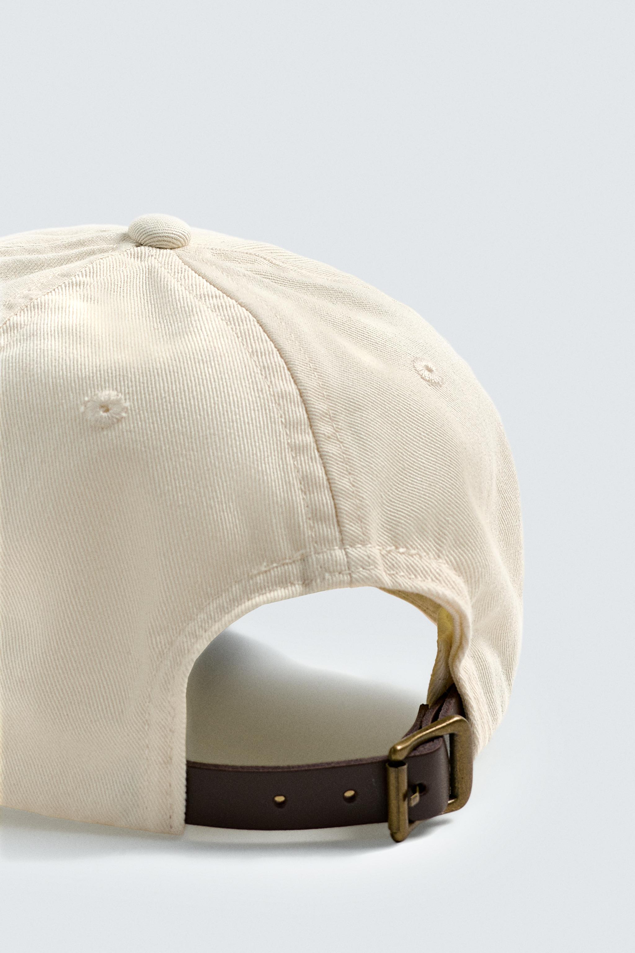 Zara skipper cap TRF beige NWT Zara + Velvet Nautical Cap main image 2