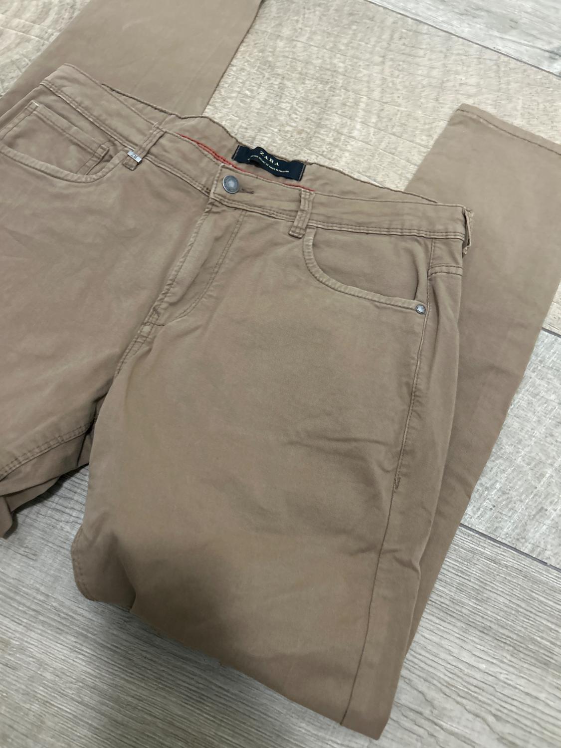 BASIC SLIM FIT TROUSERS - Image 10