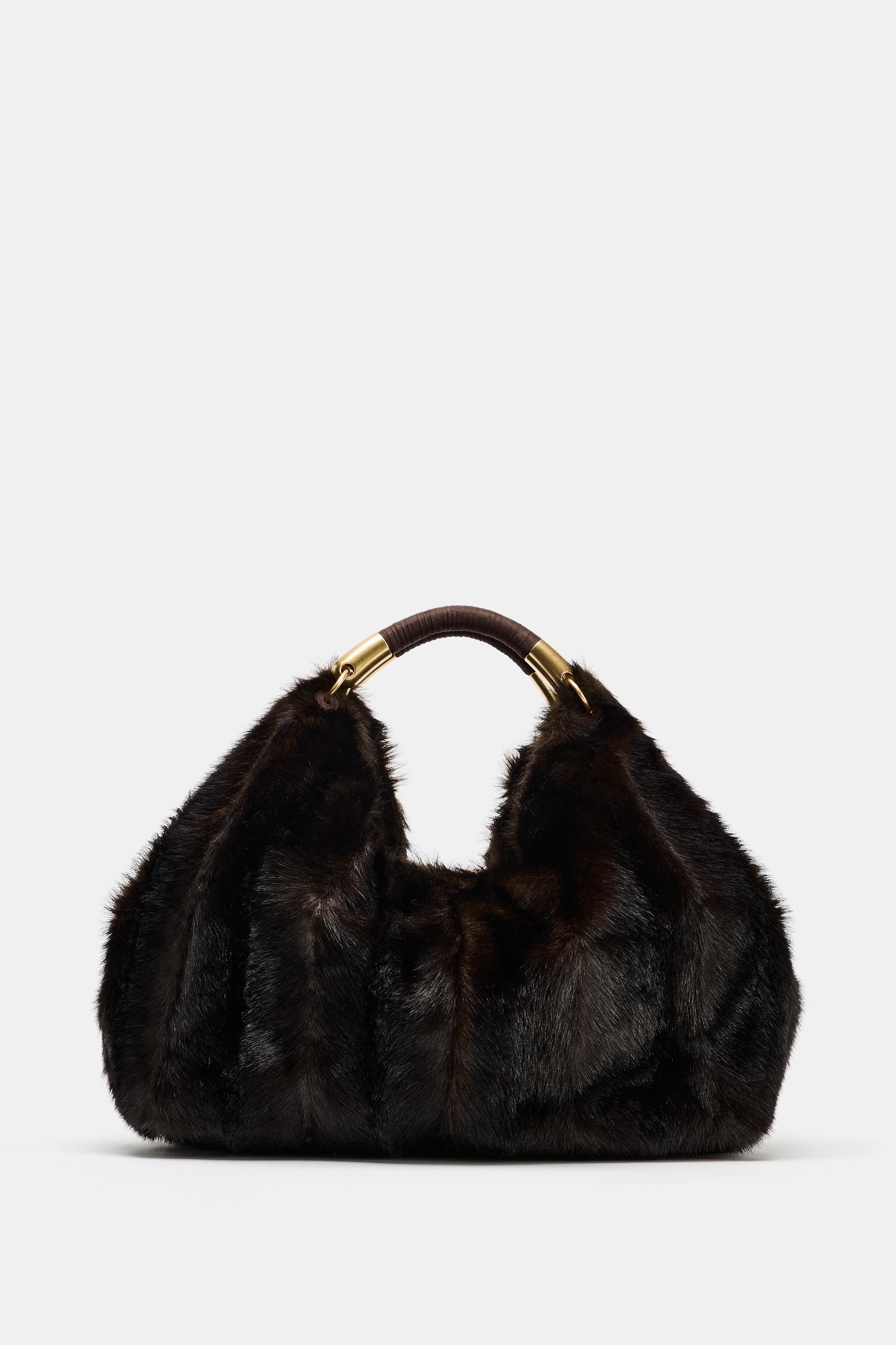 MAXI SAC EFFET FOURRURE