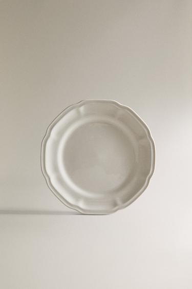 PORCELAIN DESSERT PLATE - White by Zara - Image 0