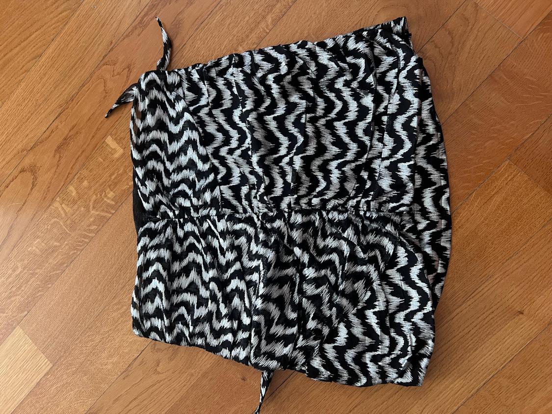 SHORT GATHERED SKIRT - Image 4
