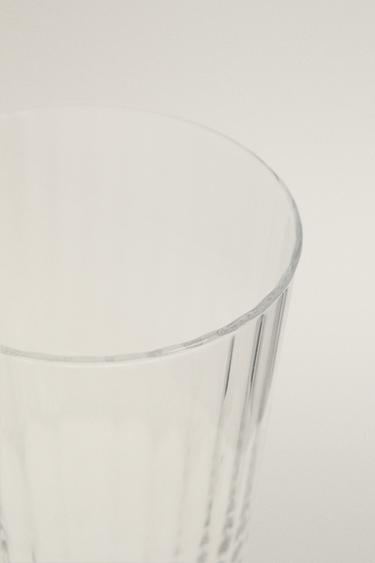 VERRE VERRE RECYCLABLE LIGNES - Transparent de Zara - Image 2