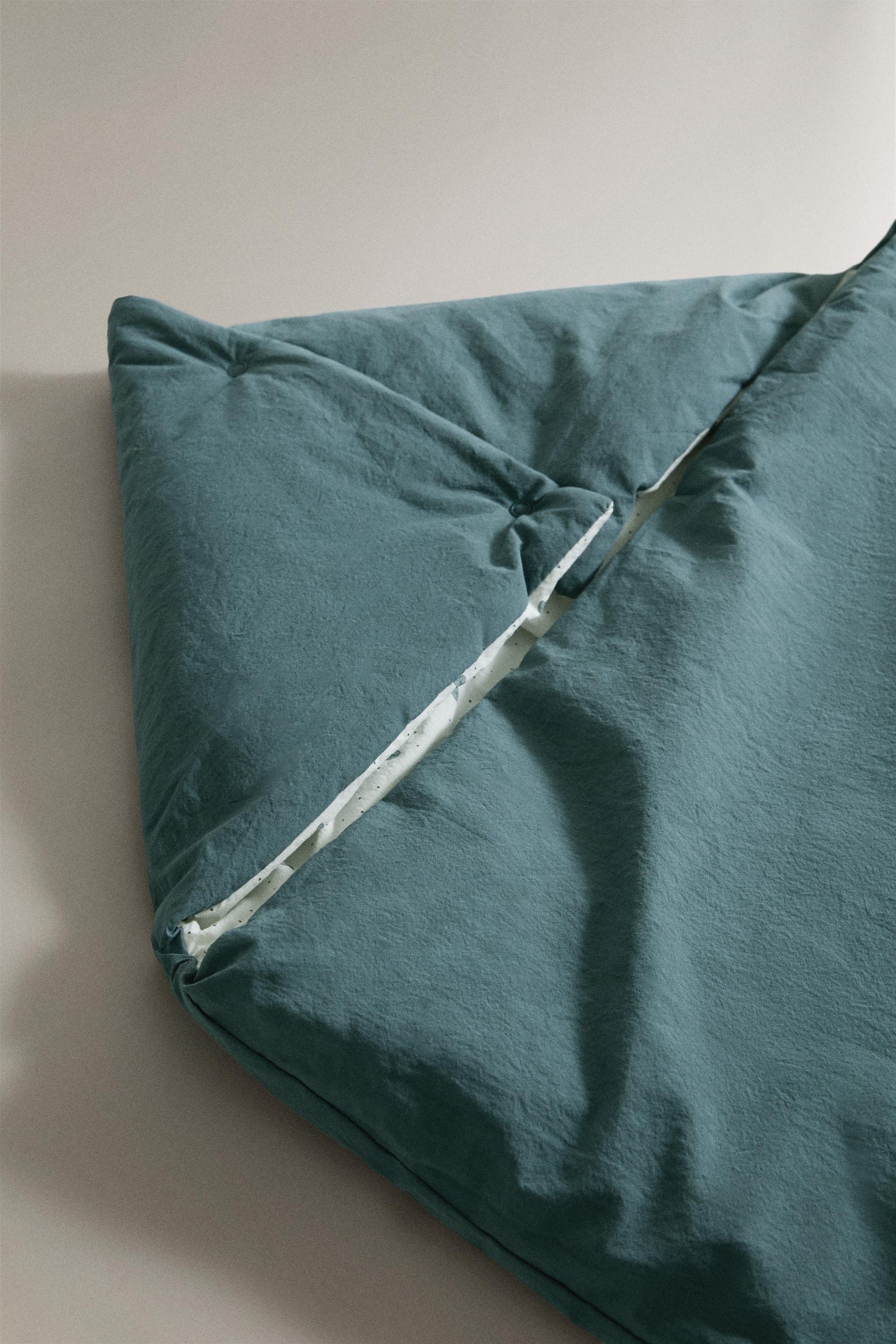 Zara COTTON LEAF CARRYCOT BABY WRAP — фото 2