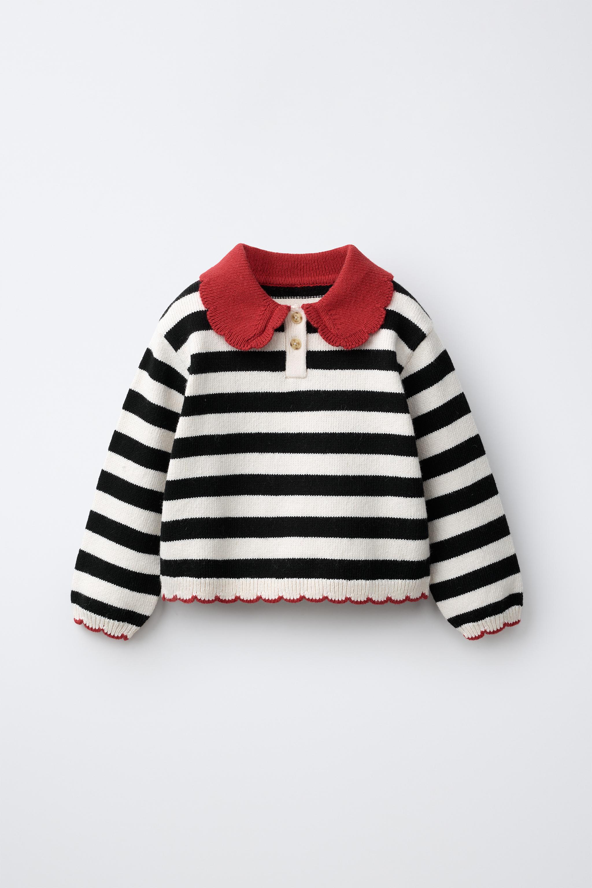 POLO EN MAILLE À RAYURES