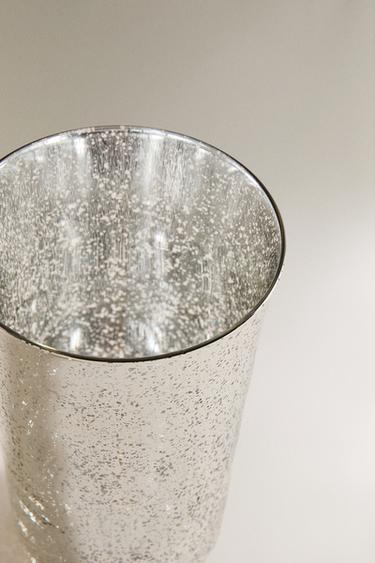 GOBELET VERRE MERCURISÉ NOËL - Gris de Zara - Image 2
