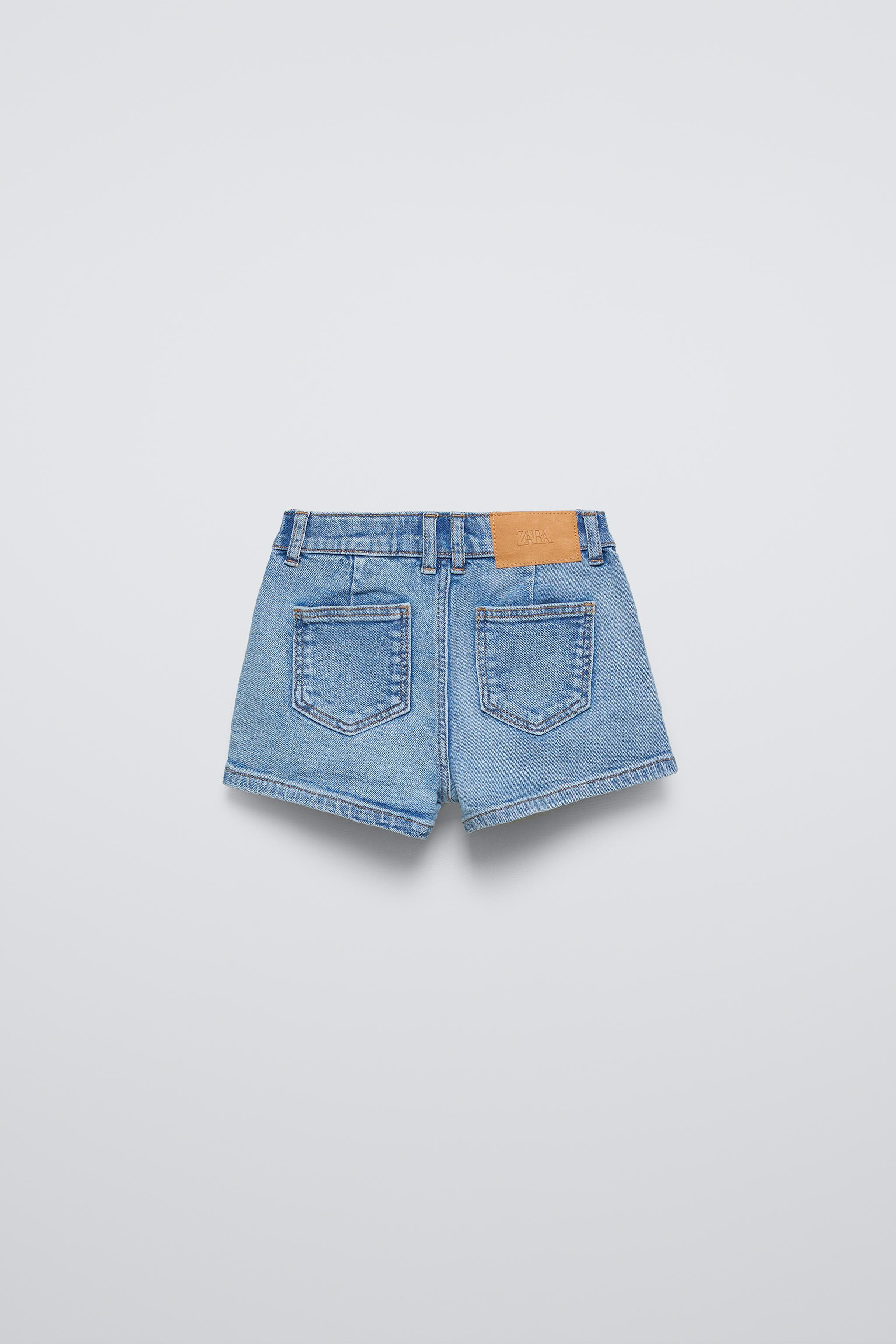 Shorts denim zara sale