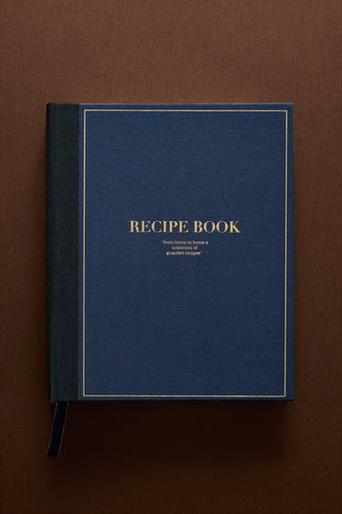CHRISTMAS RECIPE BOOK - Blue by Zara