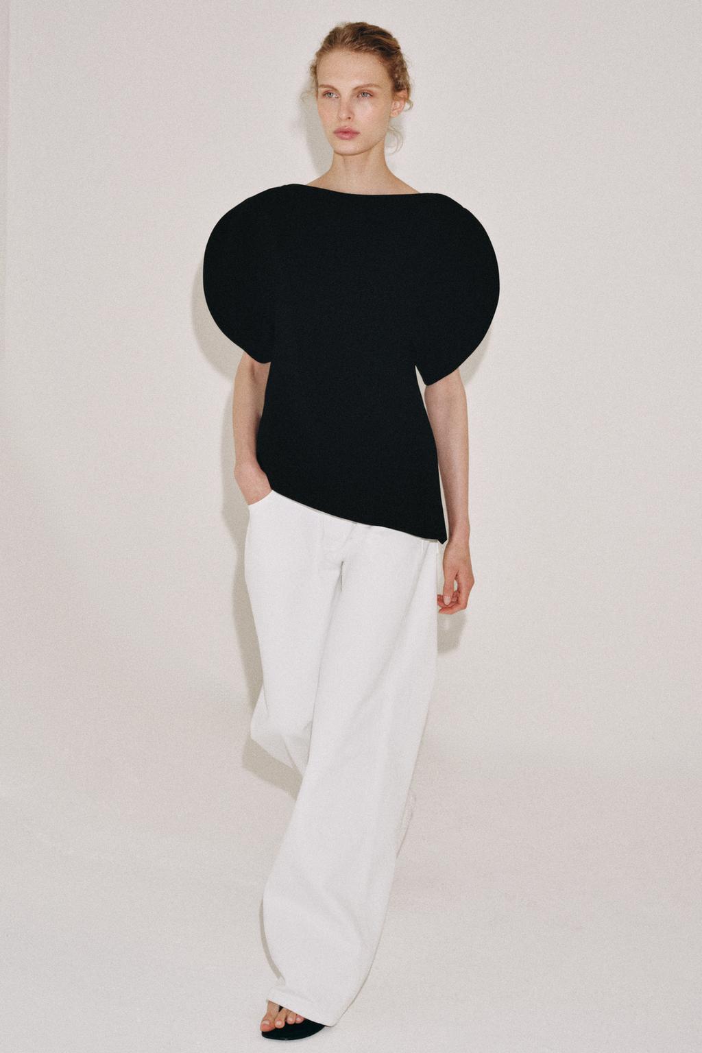 PUFF SLEEVE TOP ZW COLLECTION - image 2