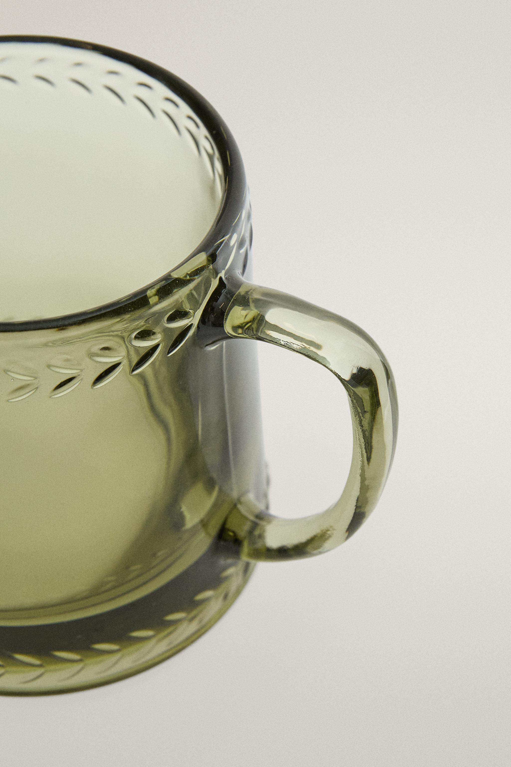 PICHET À LAIT EN VERRE DE NOËL