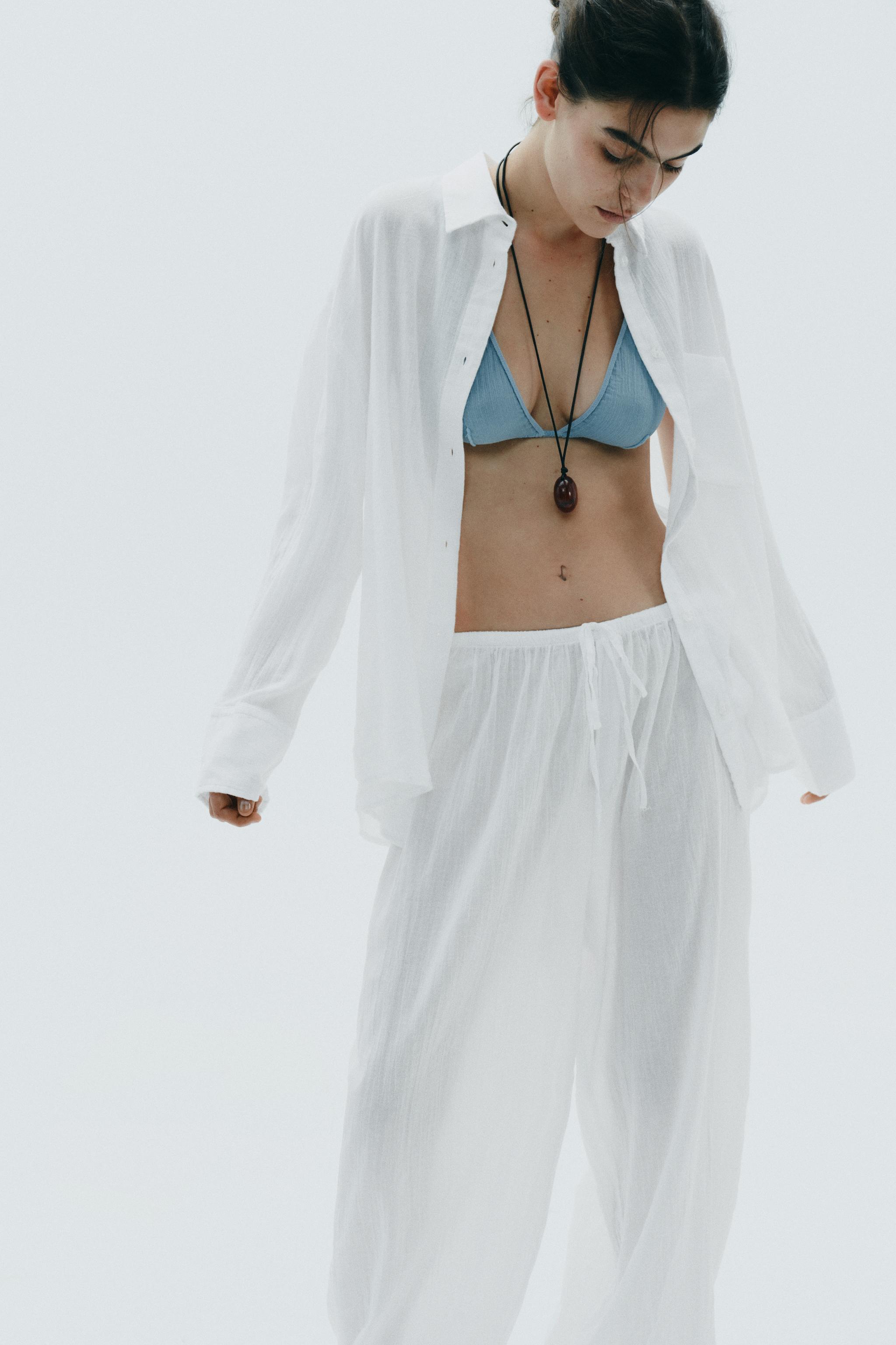 PANTALON FLUIDE BOUFFANT