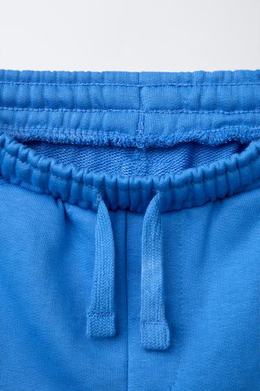 JOGGER TEXT TROUSERS - Light blue by Zara - Image 2