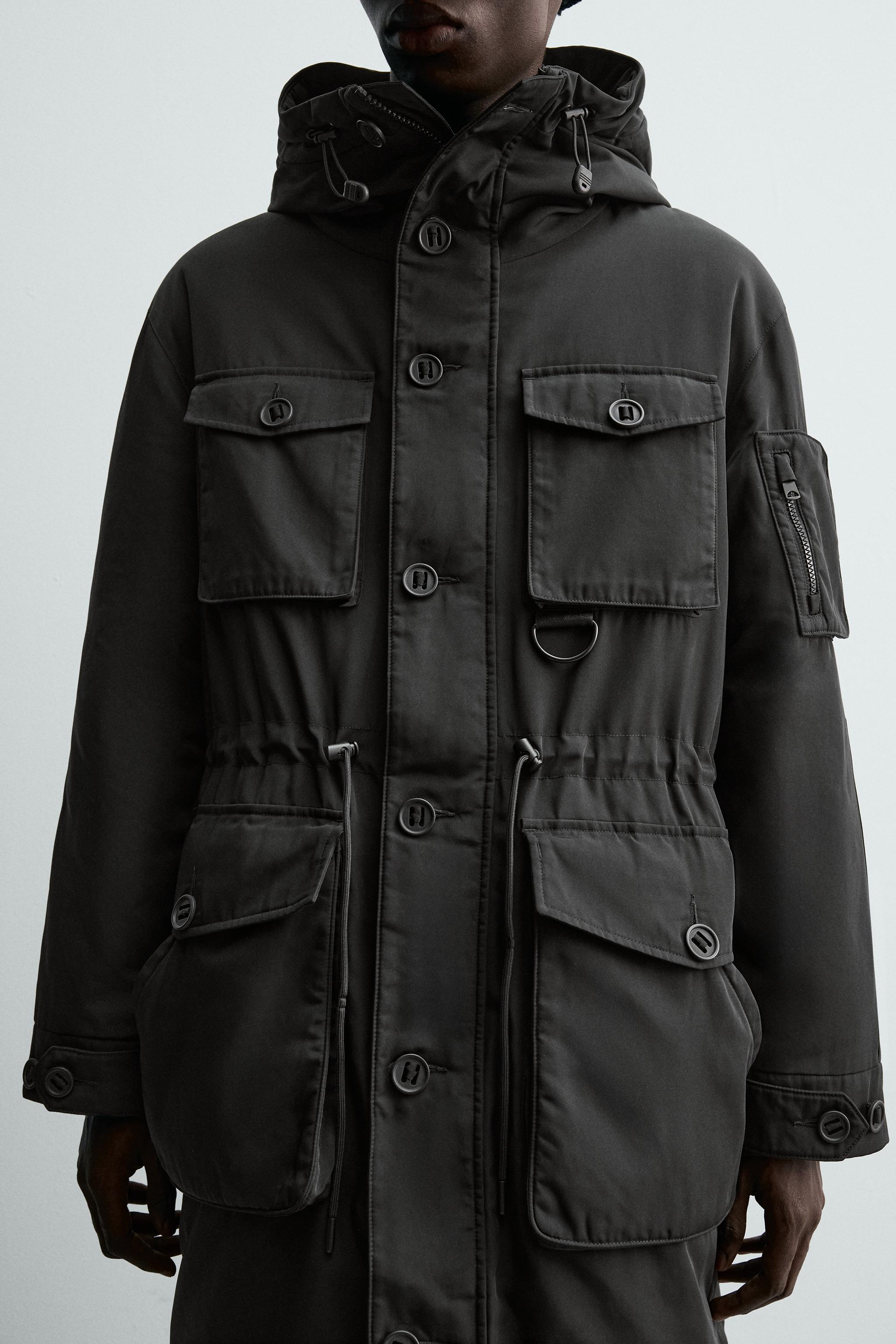 WATER REPELLENT PADDED TECHNICAL PARKA