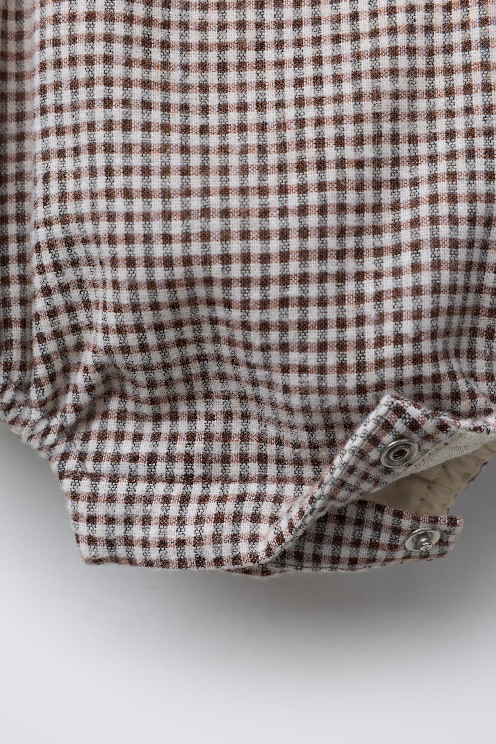 PLAID ROMPER
