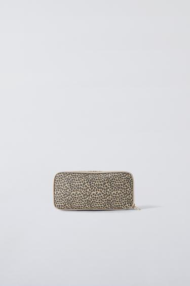 ESTOJO ANIMAL PRINT - Preto da Zara - Imagem 0