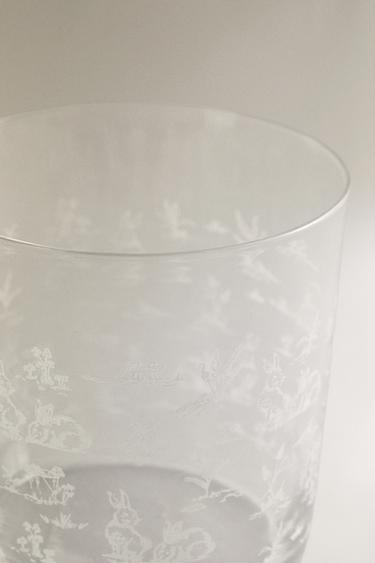 TRANSFER GLASS TUMBLER - White by Zara - Image 2