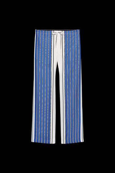 PANTALÓN RAYAS ZW COLLECTION - rayas de Zara - Imagen 0