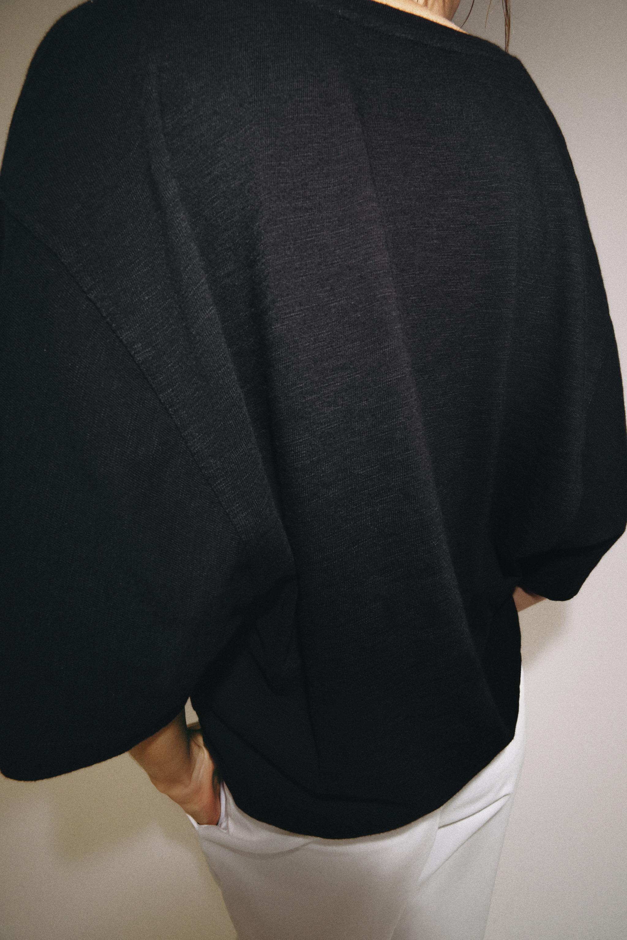 V YAKA T-SHIRT - Görsel 3