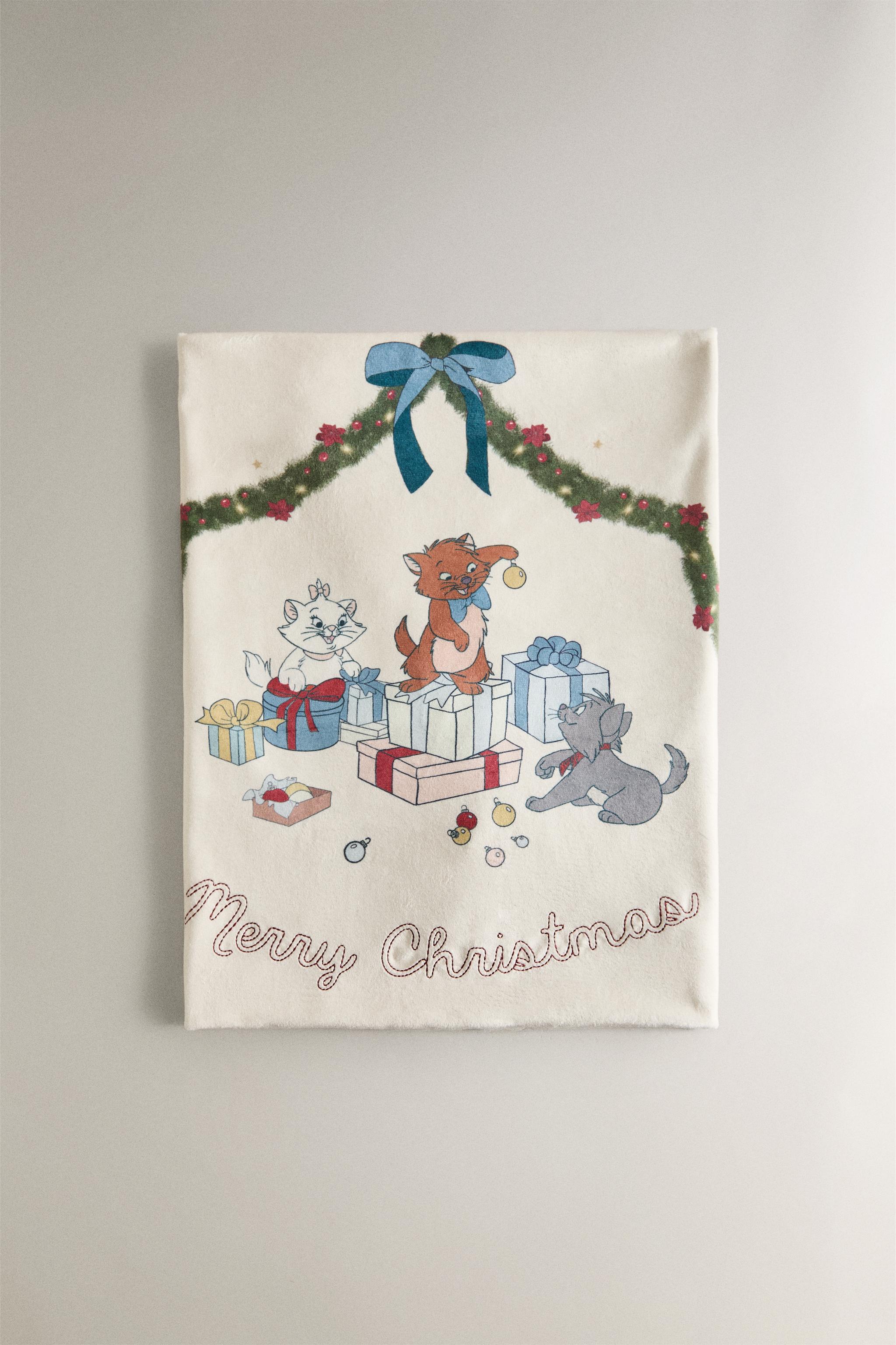 CHILDREN’S CHRISTMAS FLEECE BLANKET THE ARISTOCATS ©DISNEY