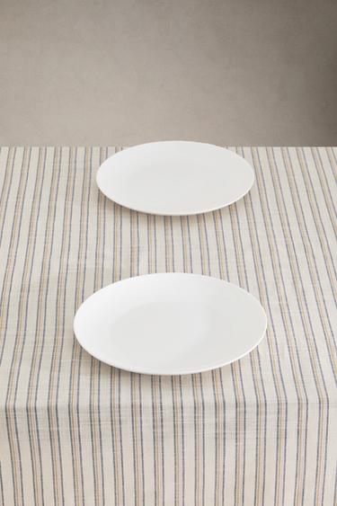 DYED THREAD STRIPED TABLECLOTH - Blue by Zara - Image 1