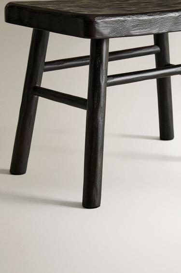 TABOURET MARTELÉ MINI - Marron foncé de Zara - Image 3