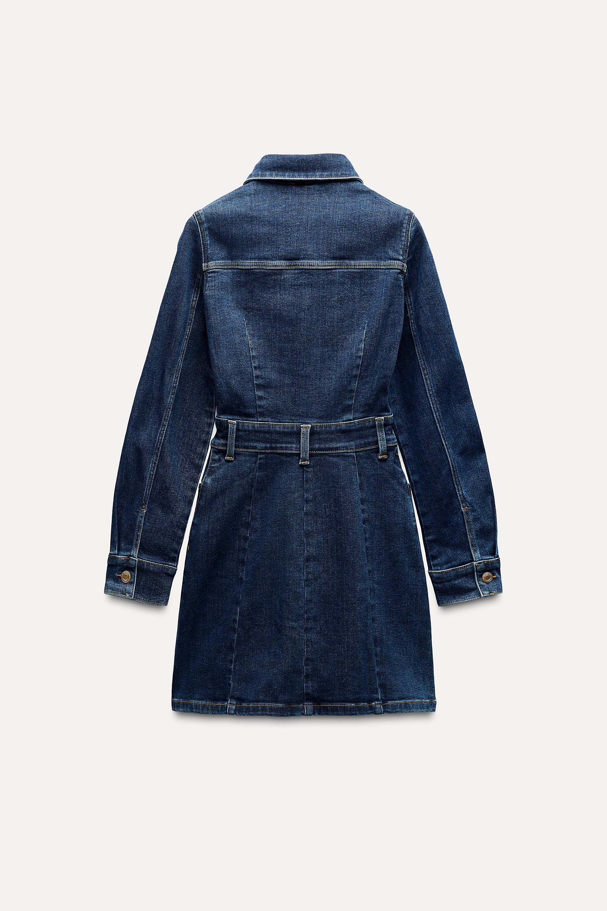 Zara fashion robe en jean femme