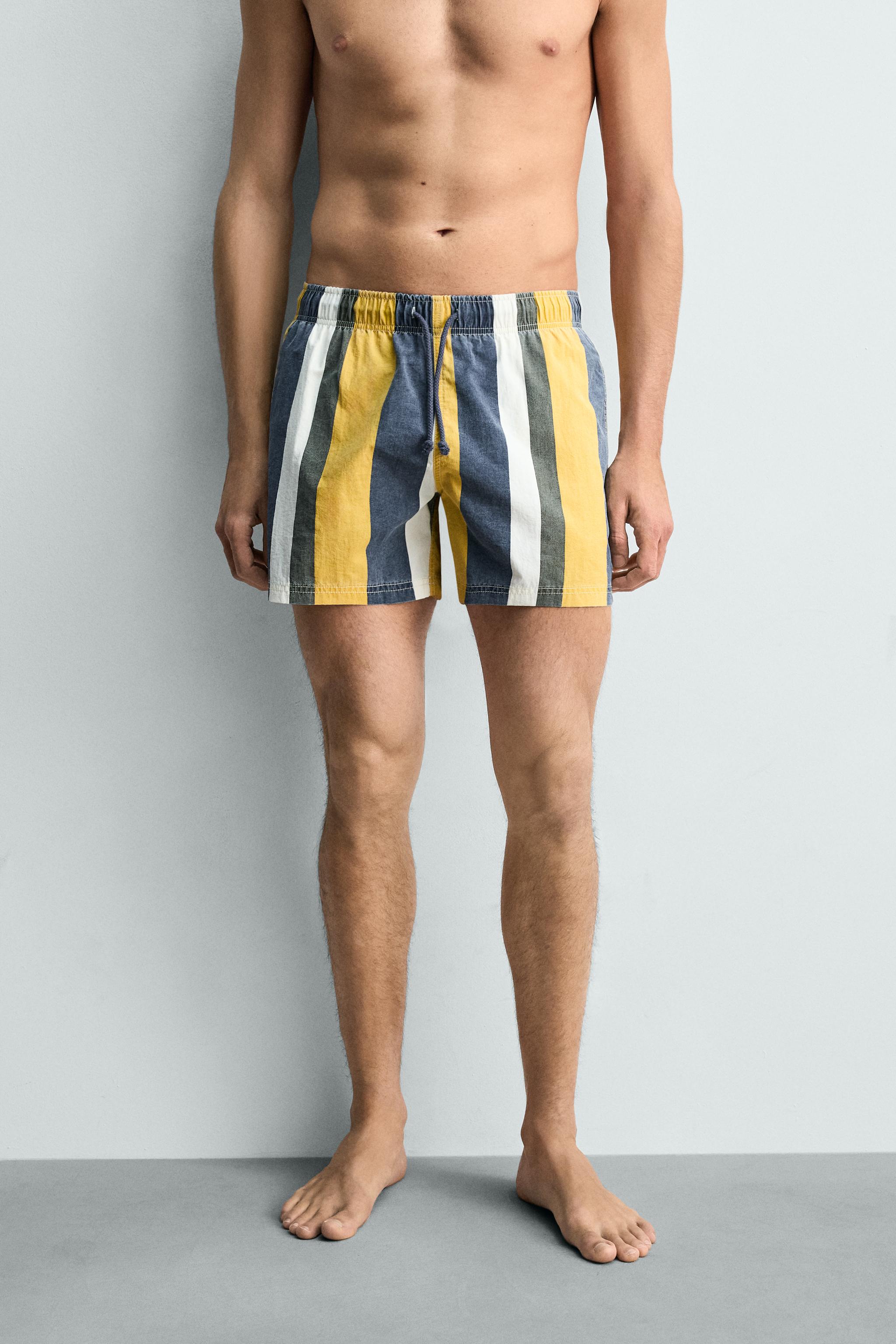 MAILLOT DE BAIN MI-RAYURES
