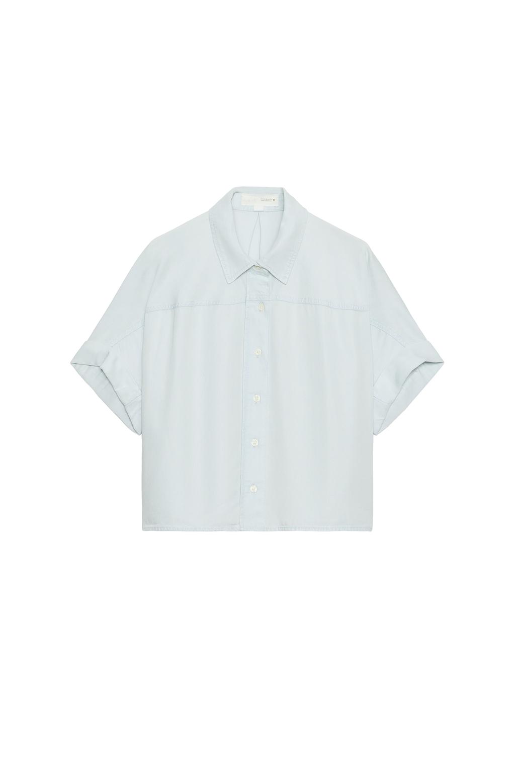 FLOWY SHORT SLEEVE SHIRT - image 3