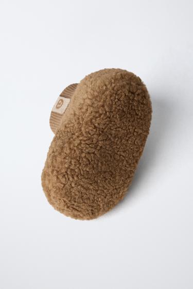 CHAUSSONS D’INTÉRIEUR ANIMAUX - Marron de Zara - Image 3