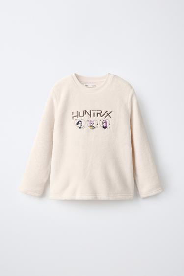5-10 YEARS/ KPOP DEMON HUNTERS™ NETFLIX © FAUX FUR PYJAMAS — Mauve 2