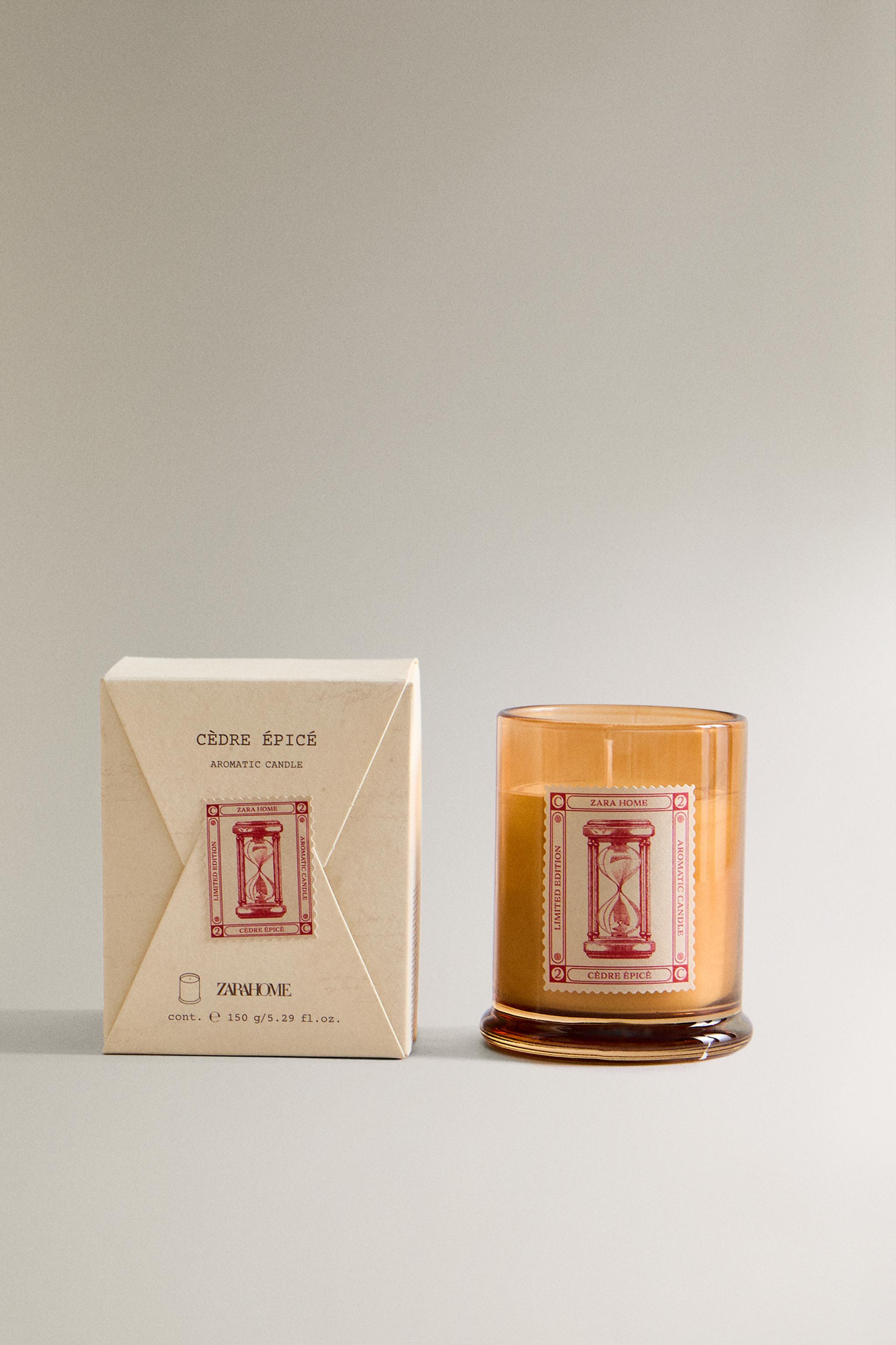 (150 G) CÈDRE ÉPICÉ SCENTED CANDLE