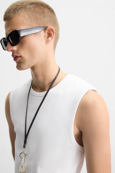 DÉBARDEUR CÔTELÉ - Blanc de Zara - Image 5