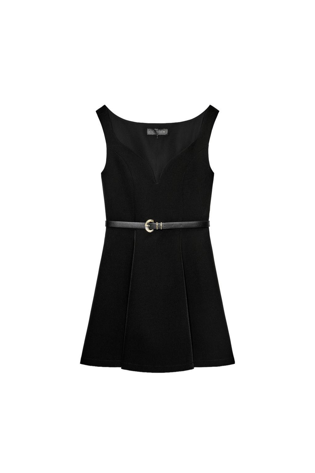 BELTED MINI DRESS - image 3