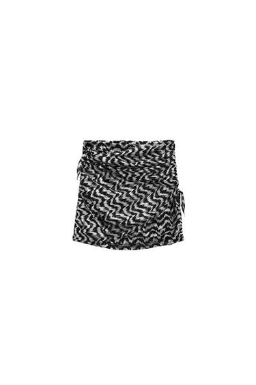 SHORT GATHERED SKIRT