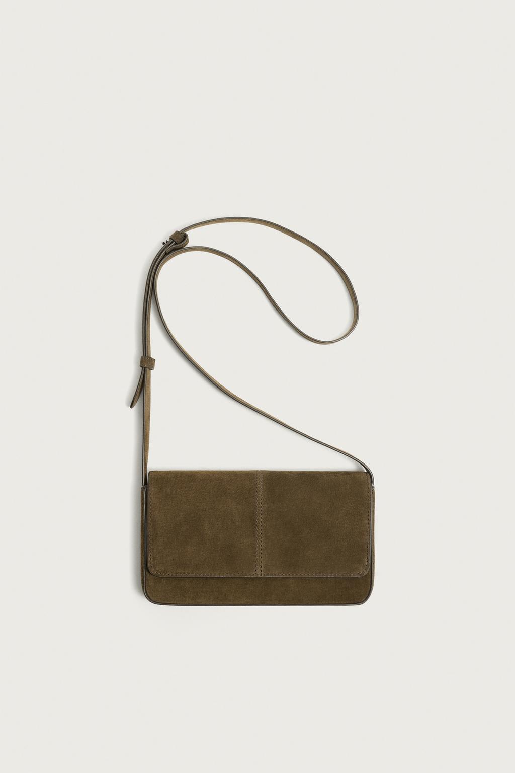 LEATHER CROSSBODY BAG