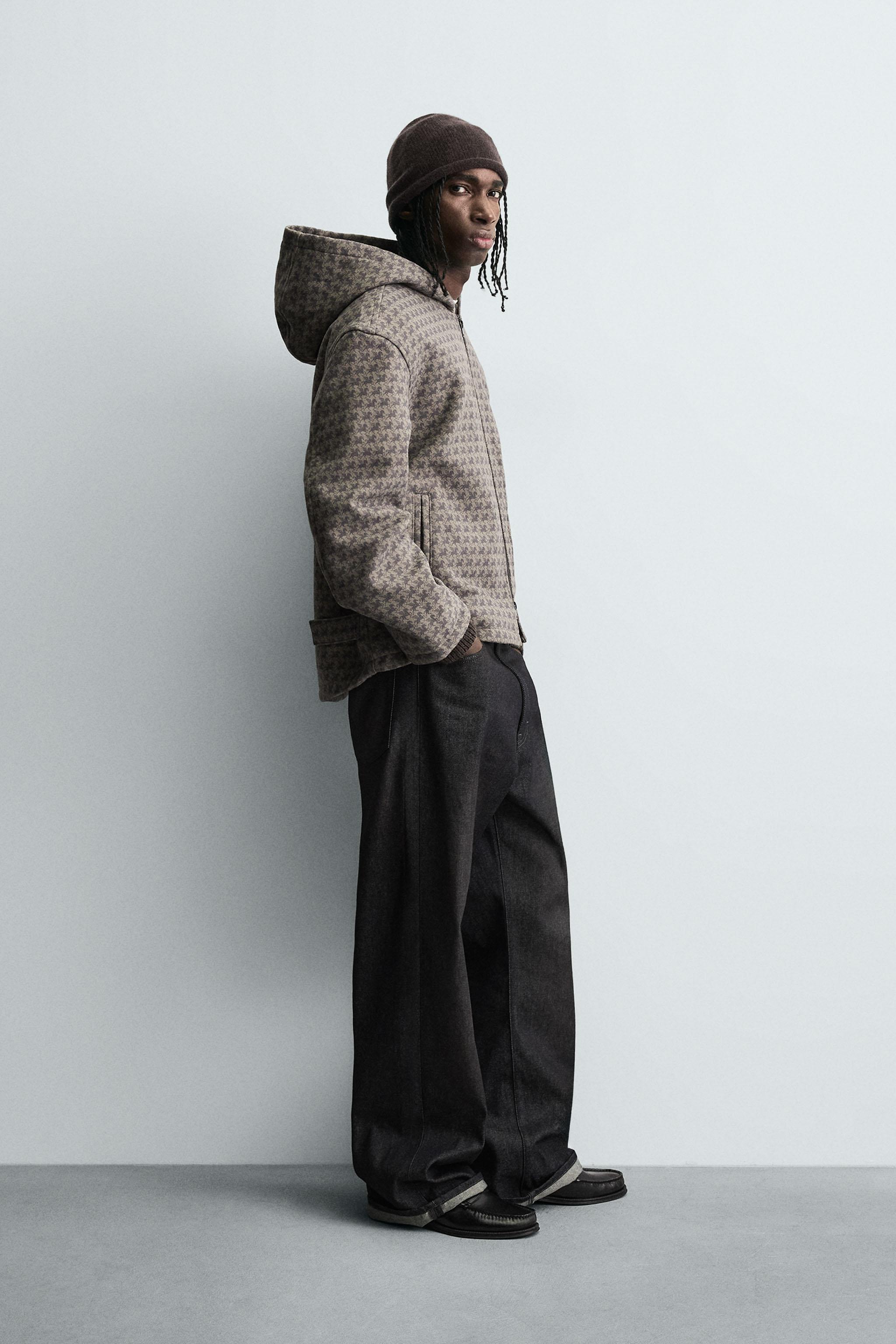 HORSE PRINT HOODIE JACKET