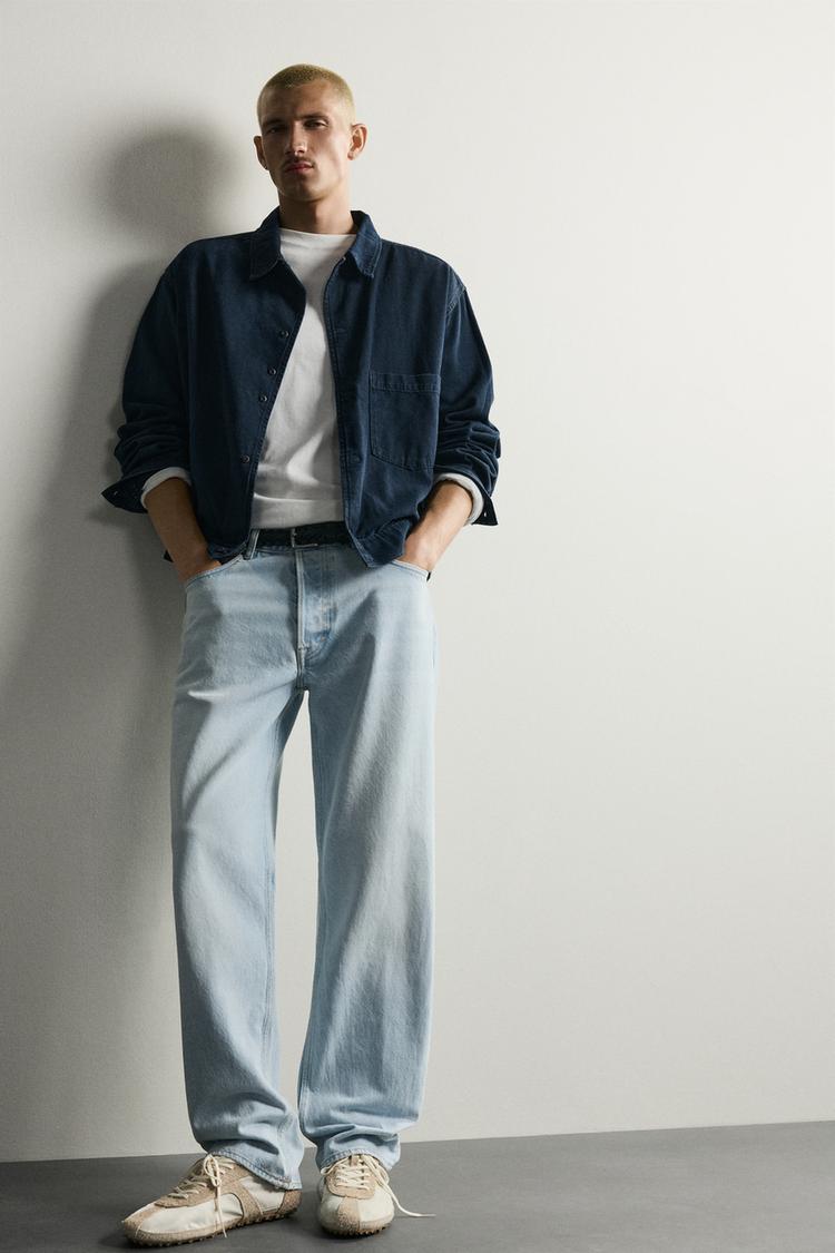 Jeans de corte recto hasta el tobillo 5