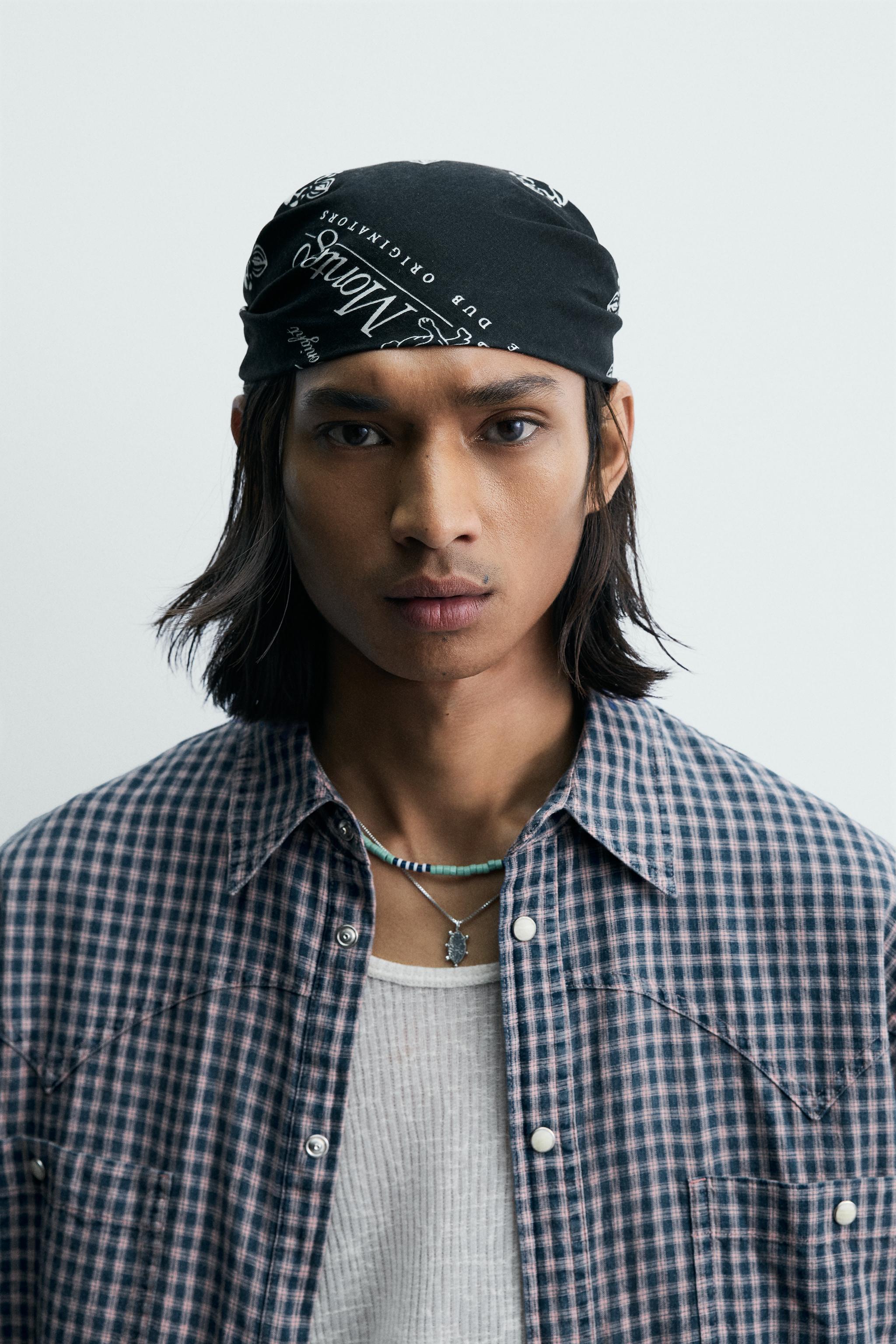 GEOMETRIC PRINT BANDANA