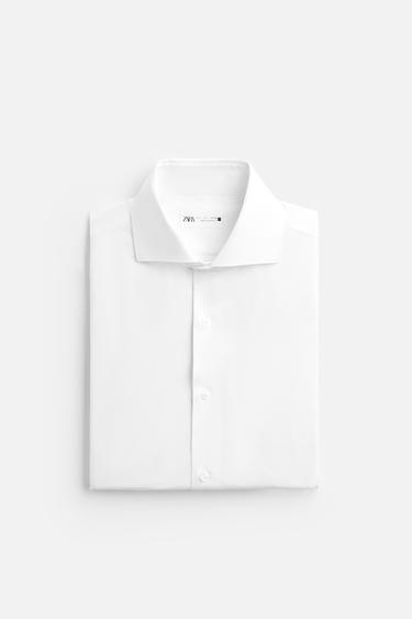TEXTURED SHIRT - White by Zara - Image 7