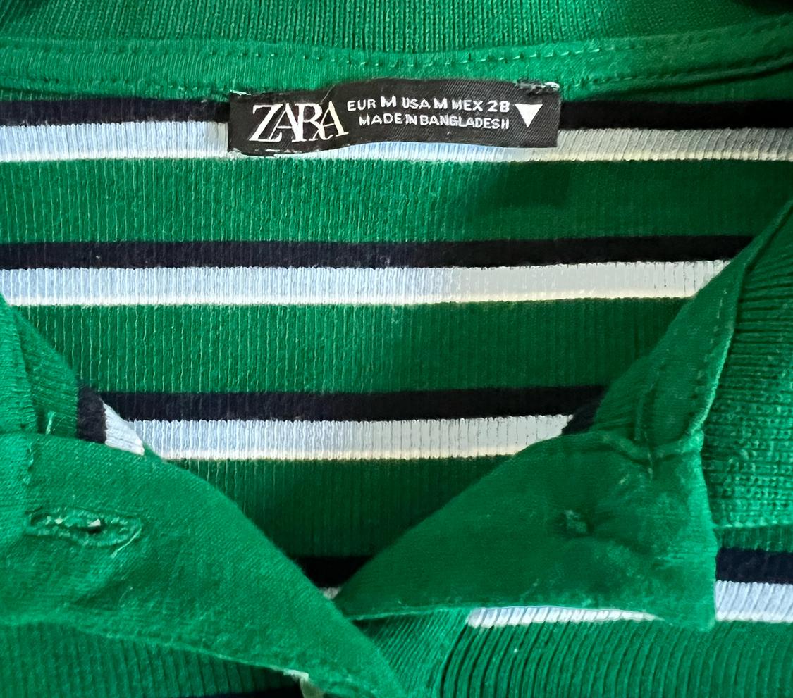 STRIPED POLO T-SHIRT - Image 4