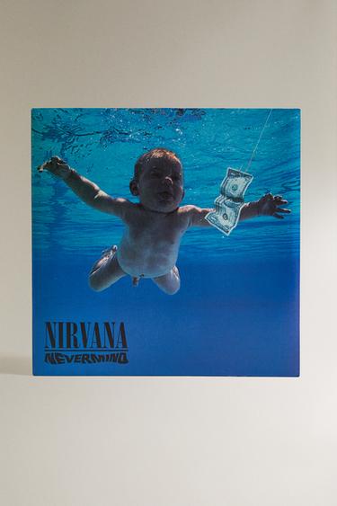 NIRVANA NEVERMIND VINYL - Blue by Zara