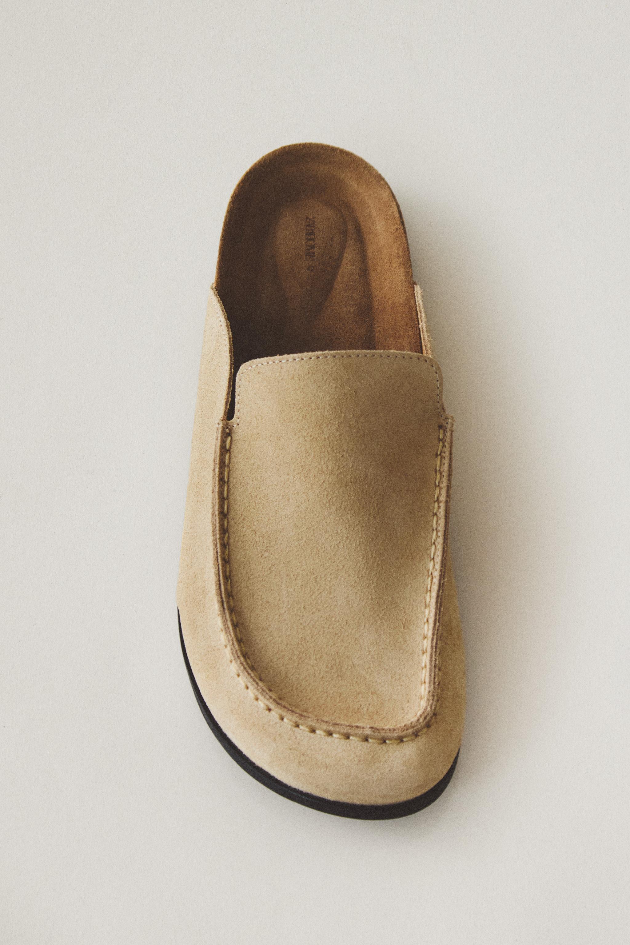 SABOTS EN CUIR