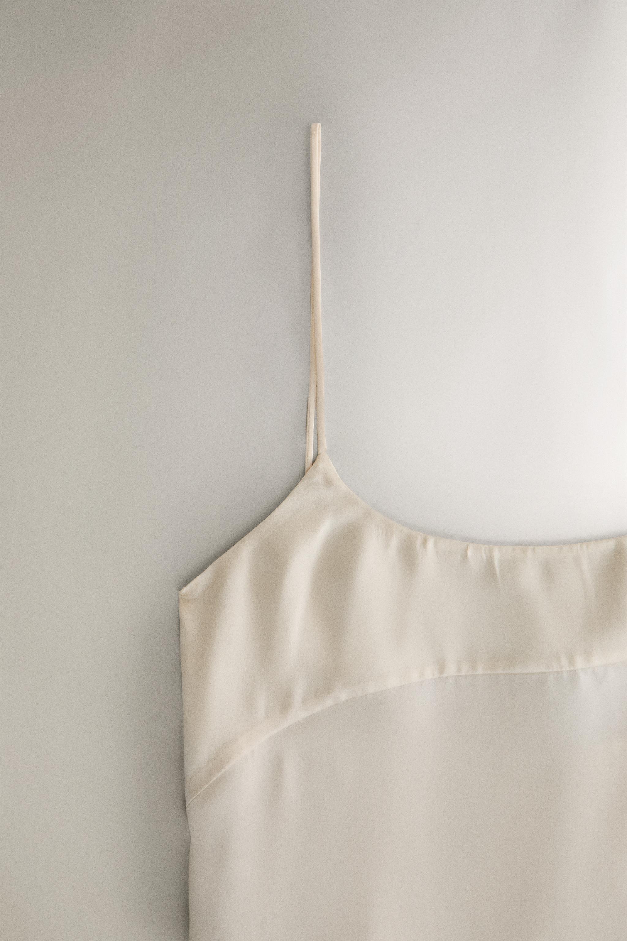 TOP SOIE BEIGE